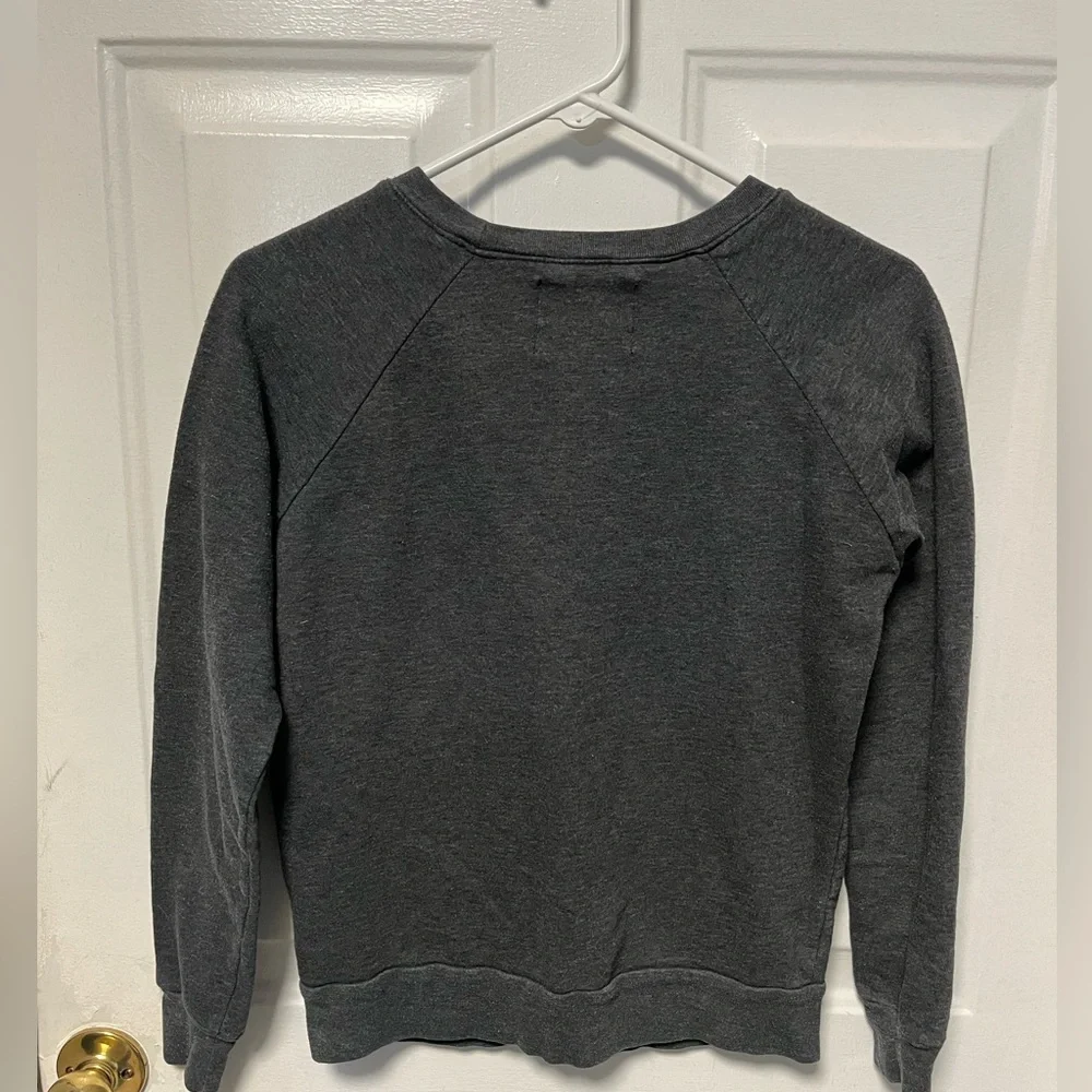 NFL Green Bay Packers Women's cropped Charcoal Sweatshirt - Picture 3 of 3